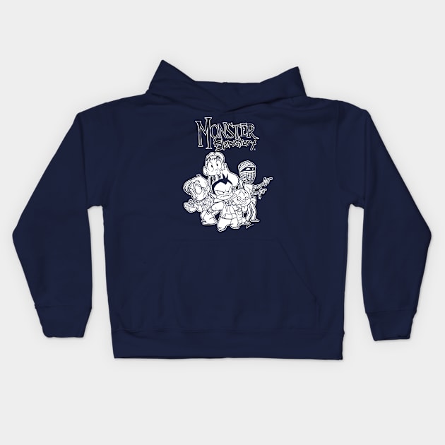 Monster Elementary Kids Hoodie by Broken Oar Comics